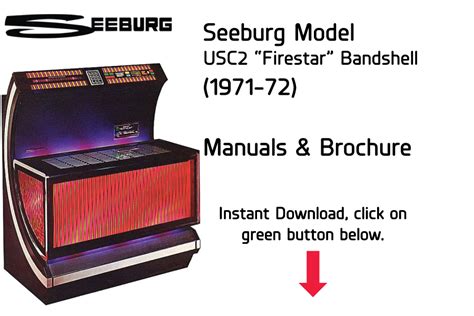 Specifications; Phongraph is dead; Coins do not work; Able to operate Electrical Selector; Selector operates as soon as ONE Selector button is pressed. . Seeburg jukebox troubleshooting manual